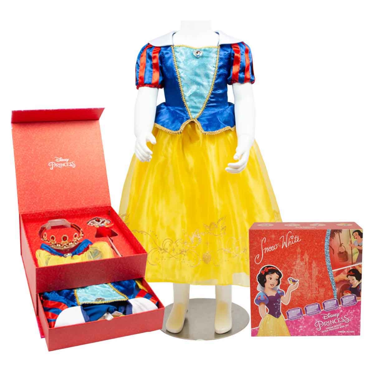 Disney Princess Snow White Deluxe Costume Kit Girls, 5-6 Years