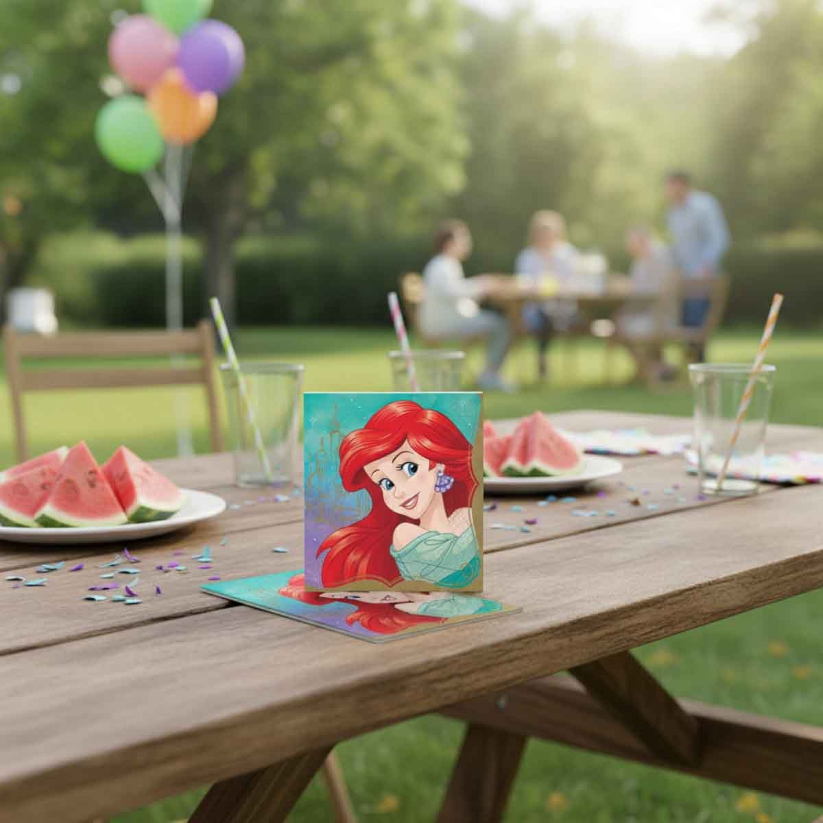 Disney Princess 16-Piece Ariel Lunch Napkin Set