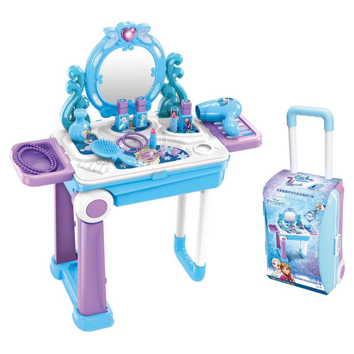 ديزني فروزن طقم تجميل سفر للبنات، عمر 3-4 سنوات