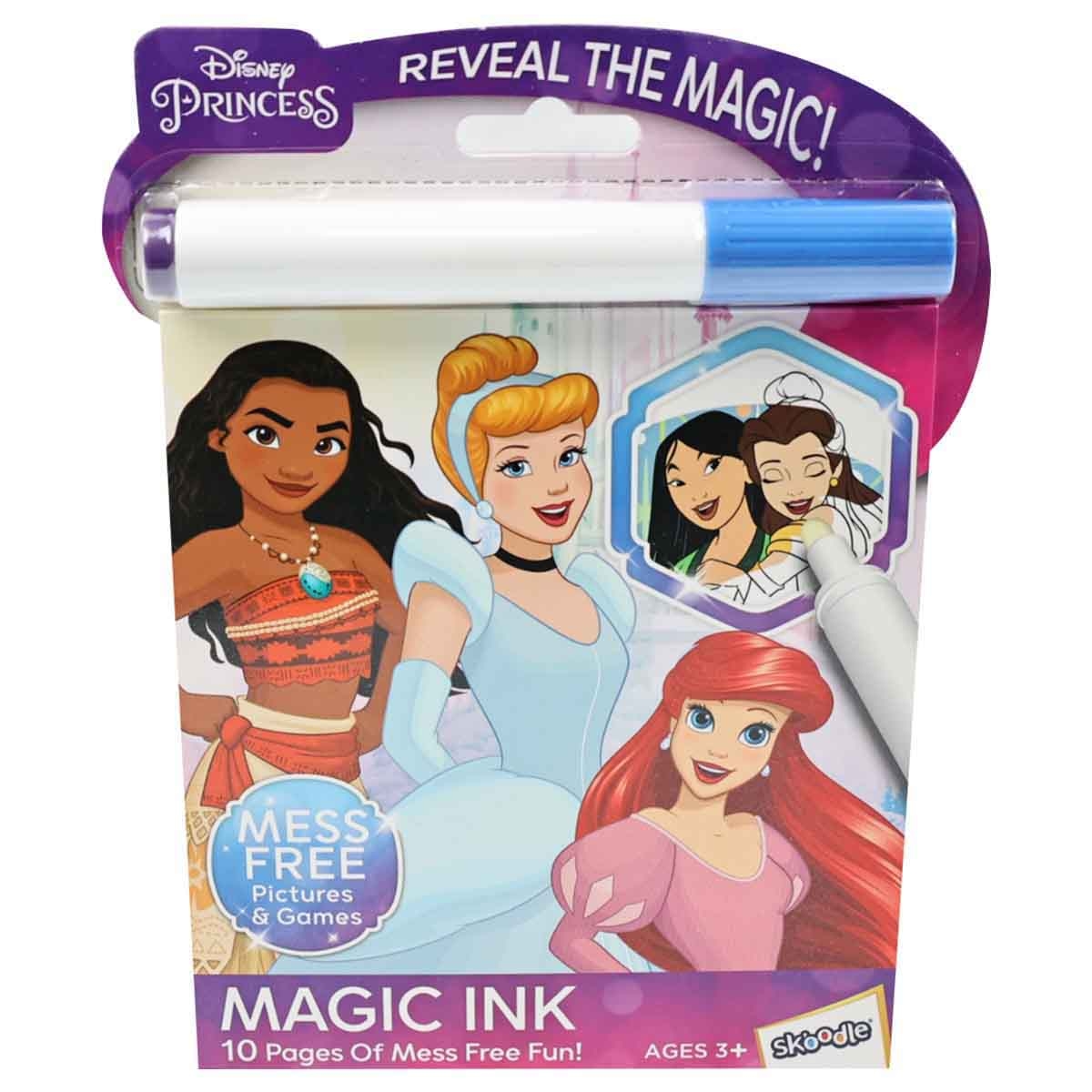 ديزني برينسيس كتاب الحبر السحري للجنسين، عمر 3-4 سنوات