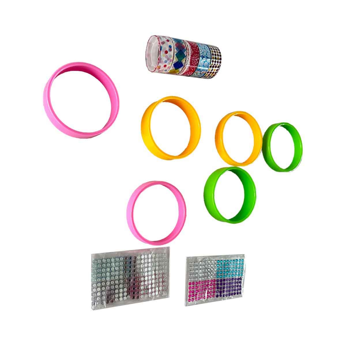 كيه إس واي مجموعة صنع الأساور بنفسك، للبنات، من عمر 8 إلى 10 سنوات