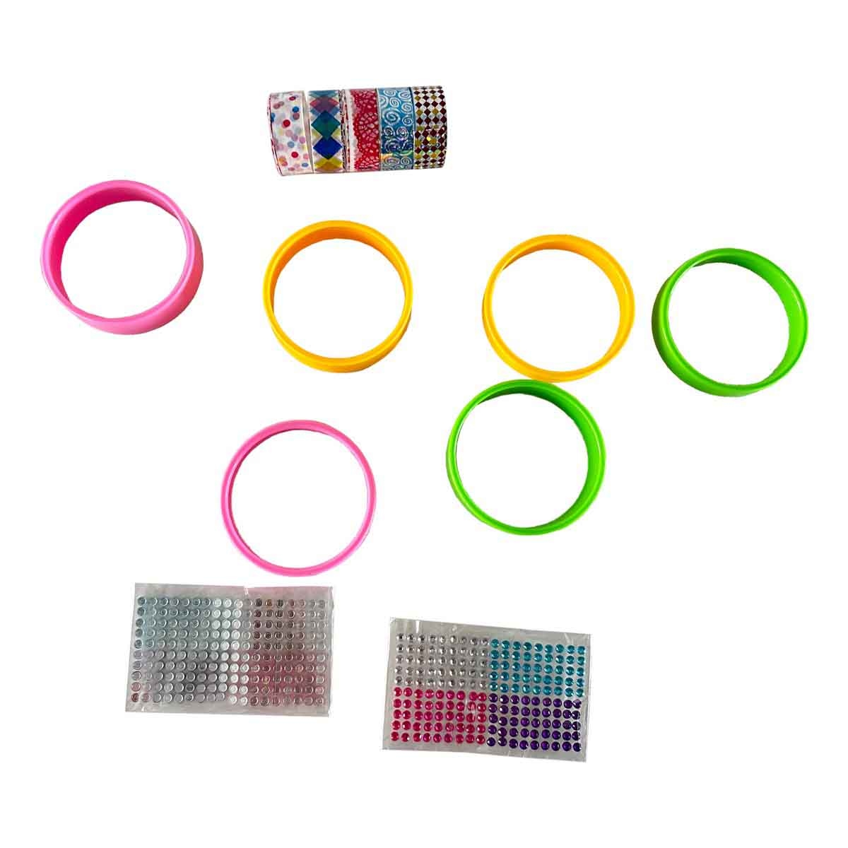 كيه إس واي مجموعة صنع الأساور بنفسك، للبنات، من عمر 8 إلى 10 سنوات