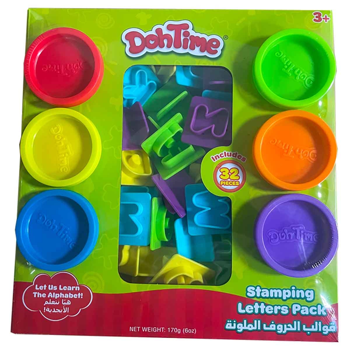 DohTime 26 Stamping Letter Pack Unisex, 3-4 Years