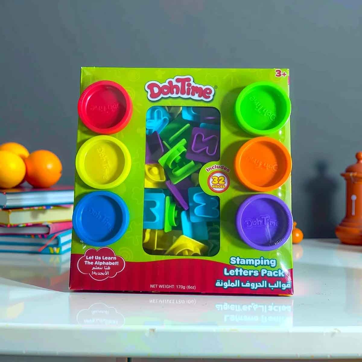 DohTime 26 Stamping Letter Pack Unisex, 3-4 Years