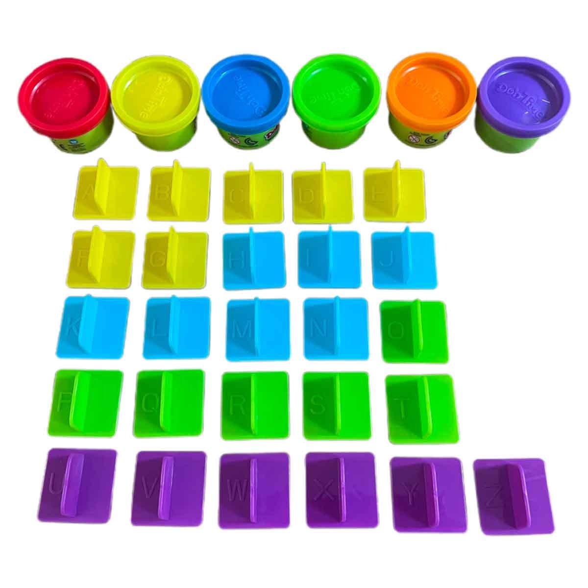 DohTime 26 Stamping Letter Pack Unisex, 3-4 Years