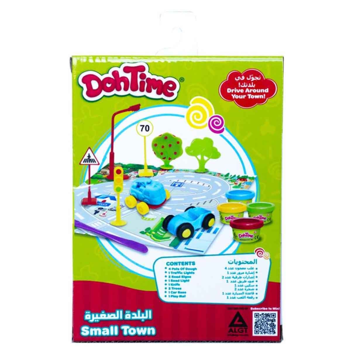 Dohtime Mini Small Town Dough Playset Unisex, 3-4 Years