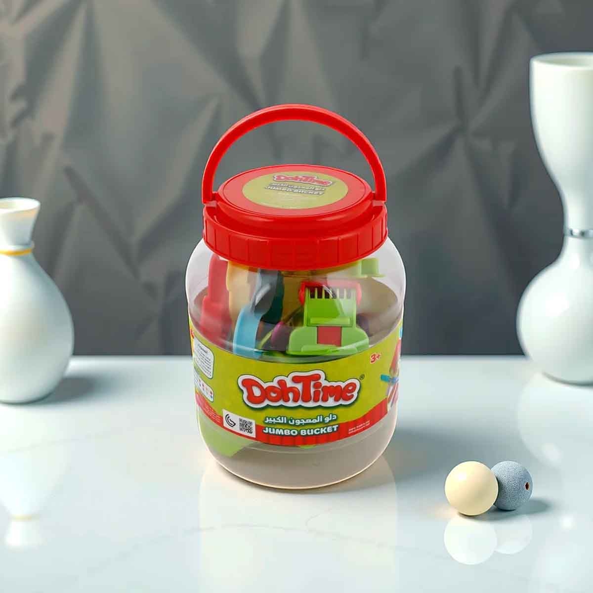 DohTime Jumbo Bucket Dough Pack Unisex, 3-4 Years