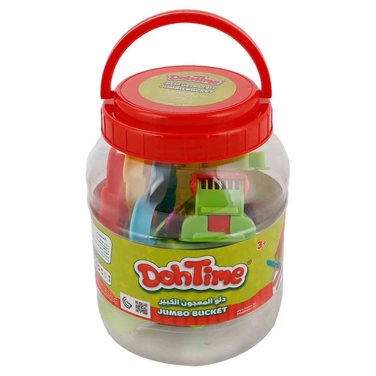 DohTime Jumbo Bucket Dough Pack Unisex, 3-4 Years