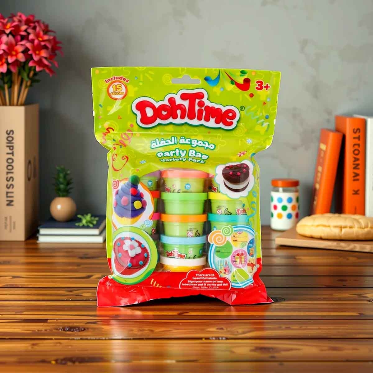 DohTime 1oz. 15-Dough Party Pack Unisex, 3-4 Years