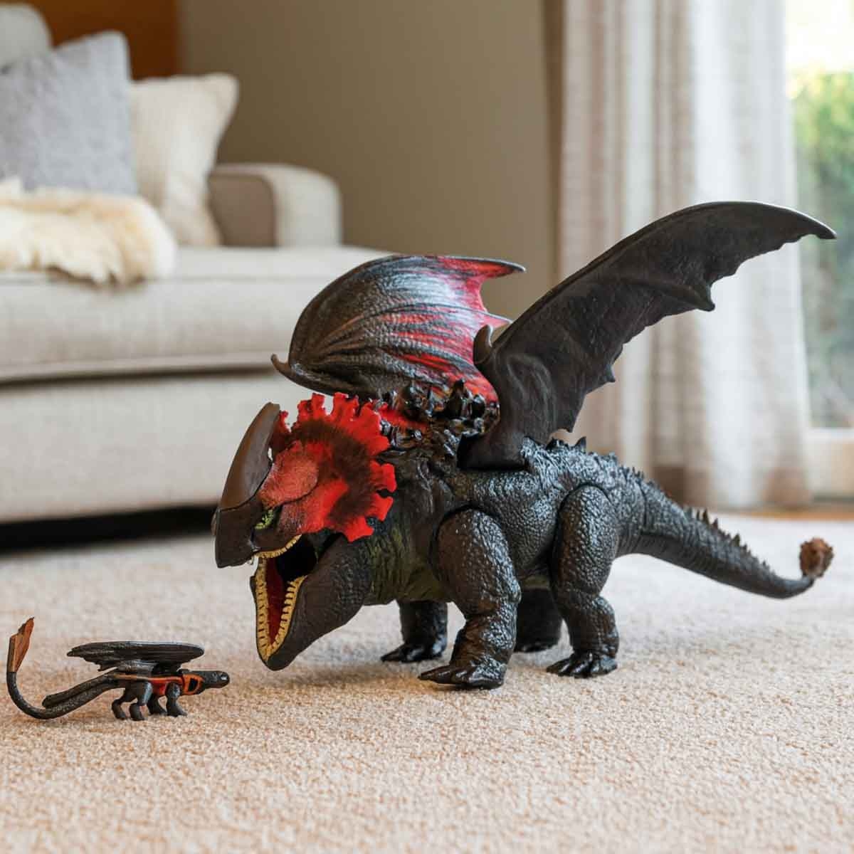 دريم وركس عالم بيرك مجسم أكشن ريد ديث تشومبينغ رامبيج للأولاد من 5 إلى 7 سنوات