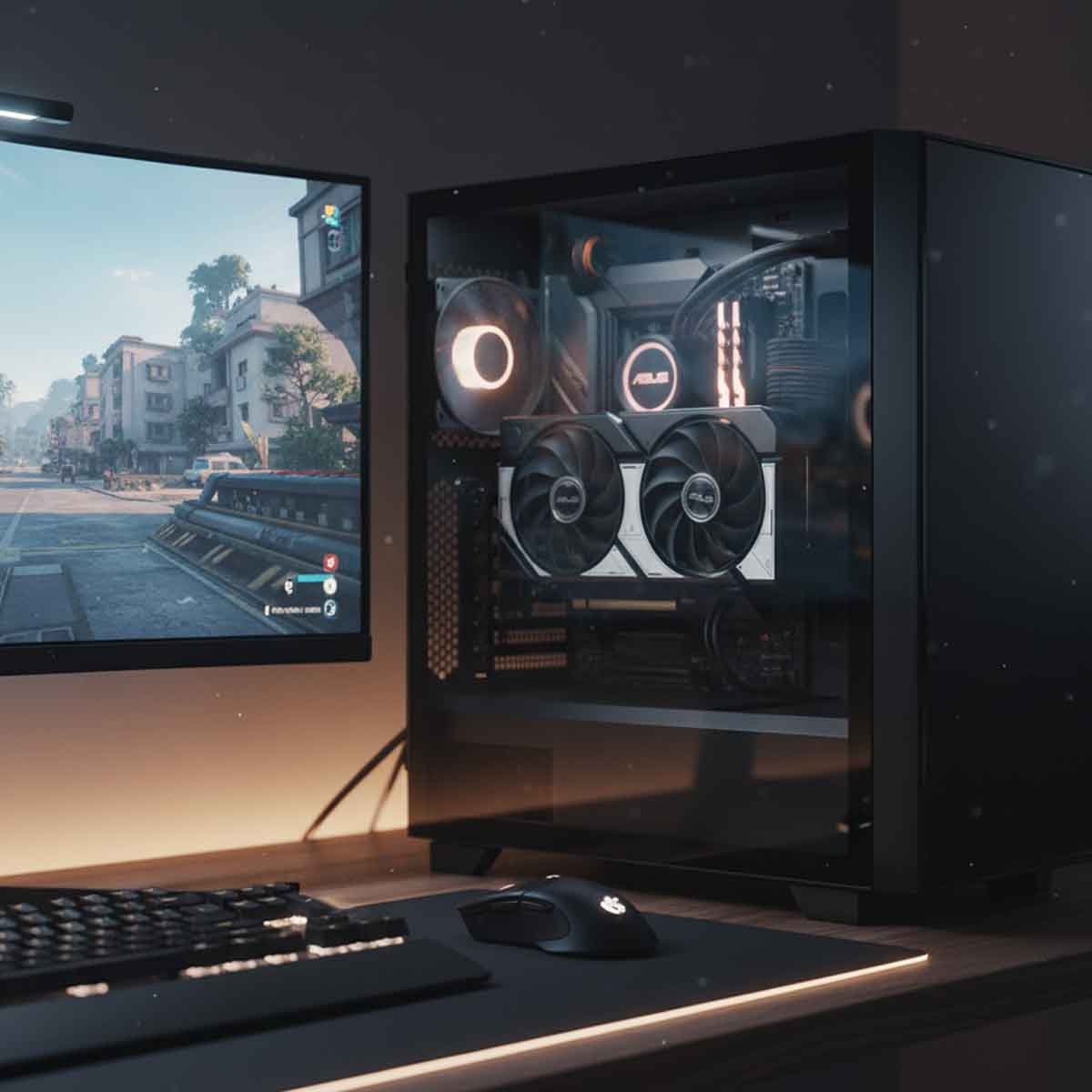 أسوس بطاقة رسومات دوال آر تي إكس 5060 تي آي أوفر كلوك 8 جيجابايت