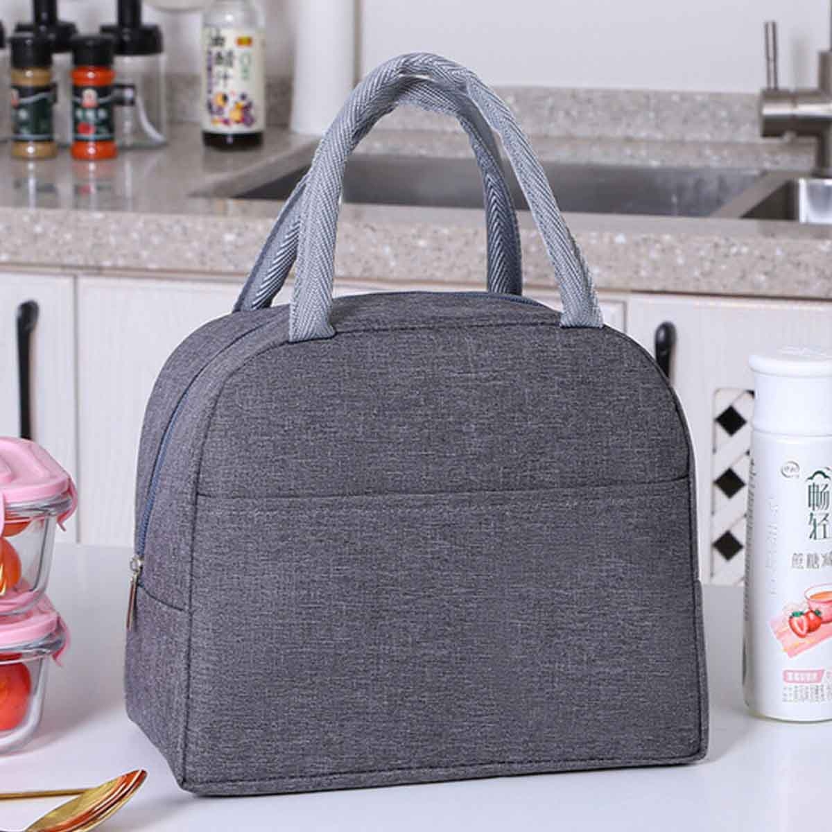 إيزي كيدز حقيبة غداء باللون الرمادي