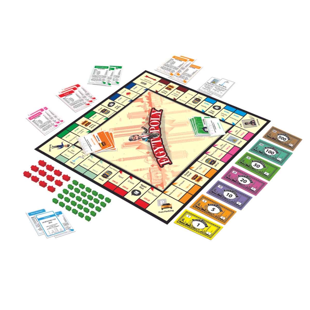 Nilco Egytopoly English Game Unisex, 8-10 Years