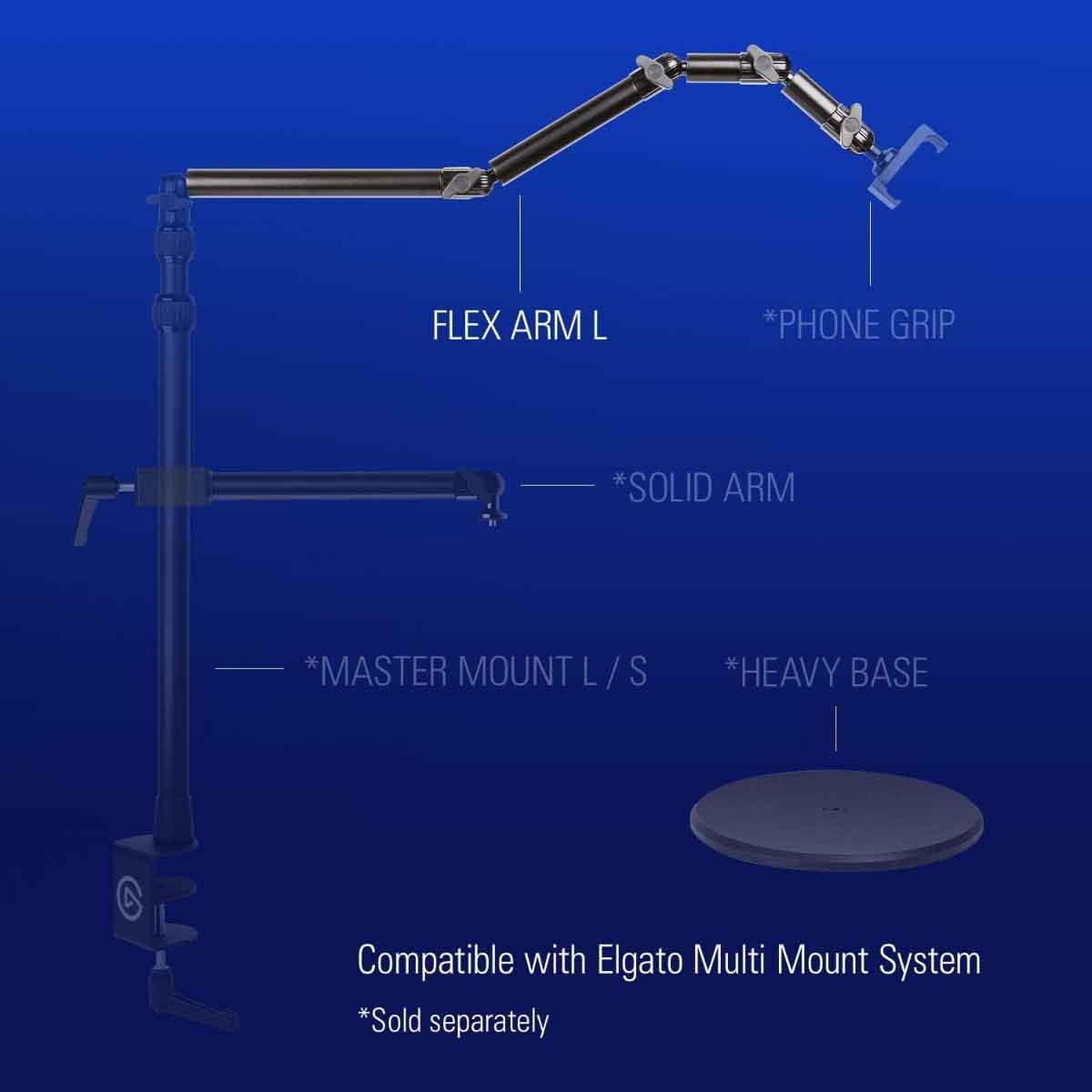 Corsair Elgato Flex Arm L for Multi Mount Rigging System