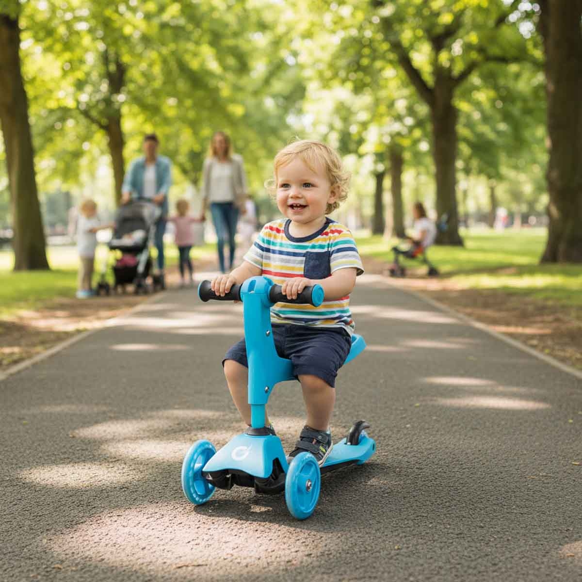 إيفو سكوتر ركوب كروزر 3-في-1 للجنسين، 3-4 سنوات