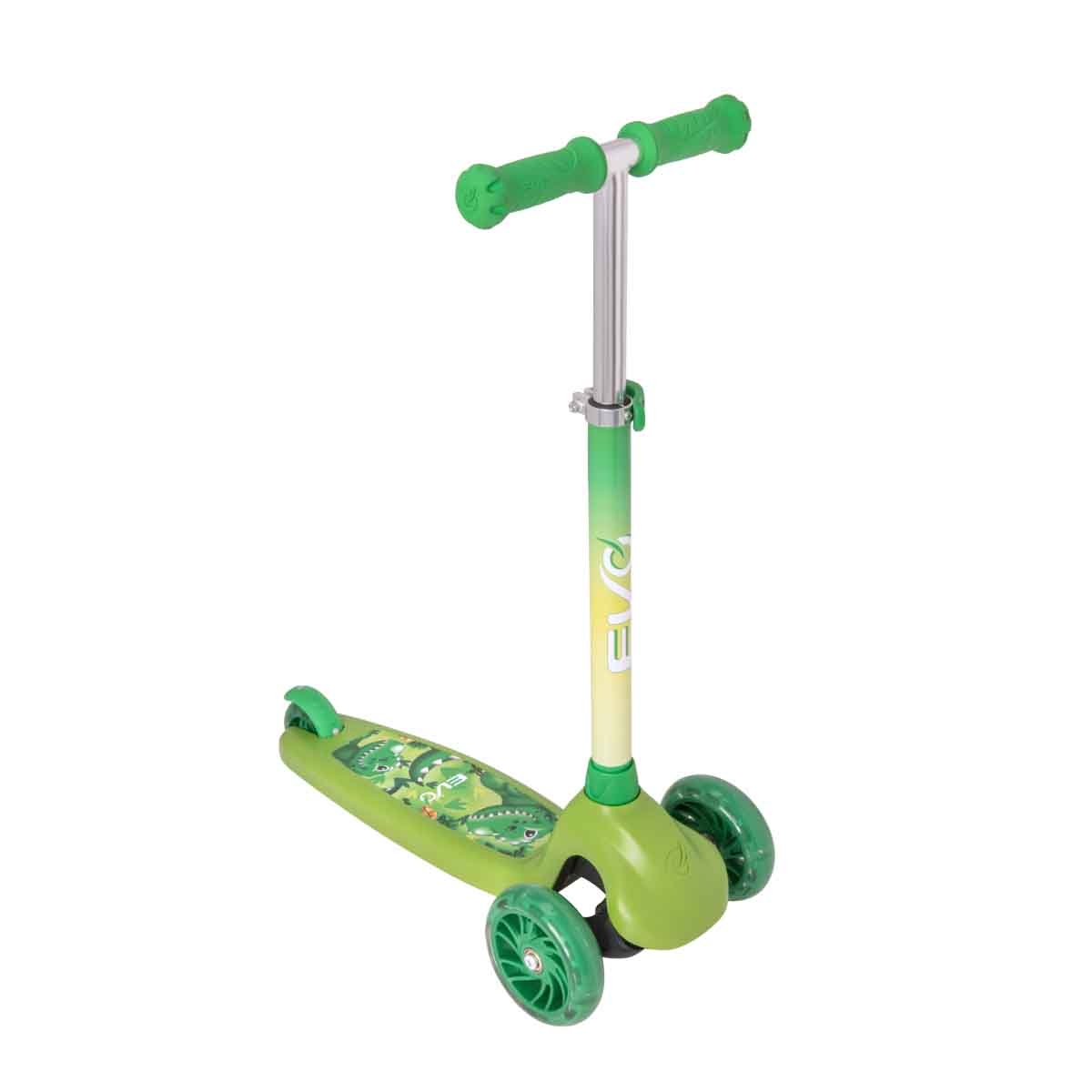 إيفو سكوتر ركوب دينو إكليبس للأولاد، 3-4 سنوات