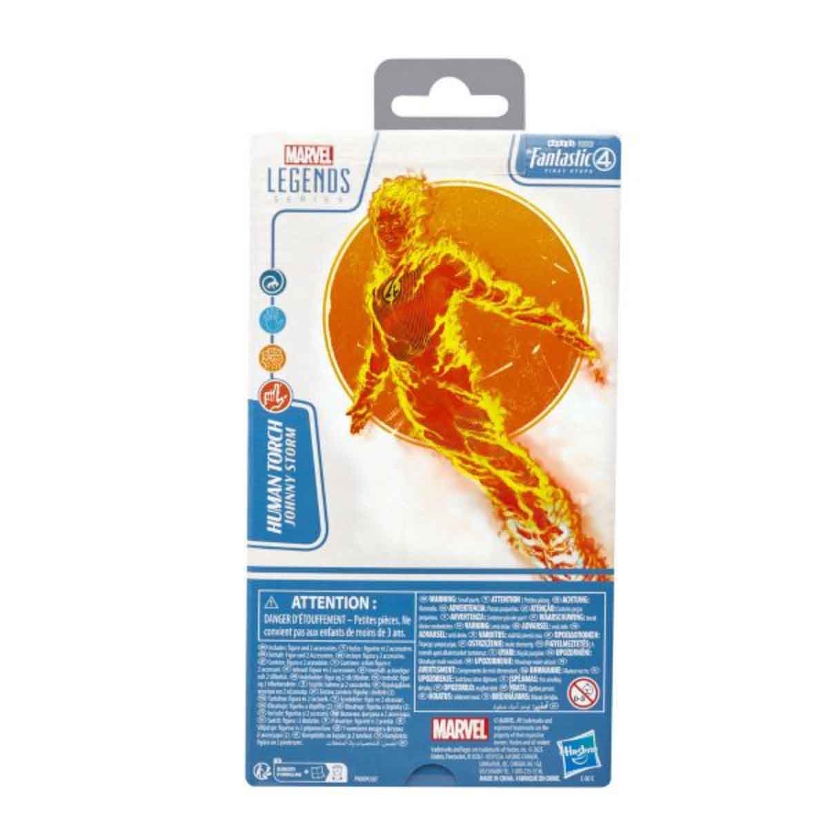 مارفل ليجندز سيريز شخصية هيومن تورش 6 إنش للجنسين من عمر 3-4 سنوات