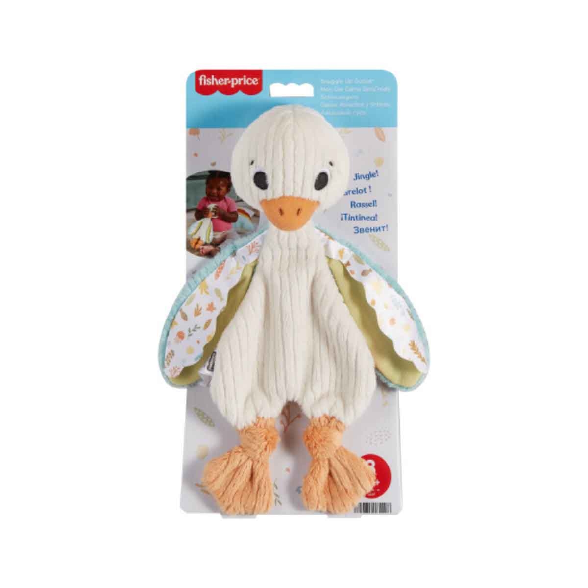 Fisher-Price Sensimals Goose Lovey Plush Toy Toddler, 0-2 Years