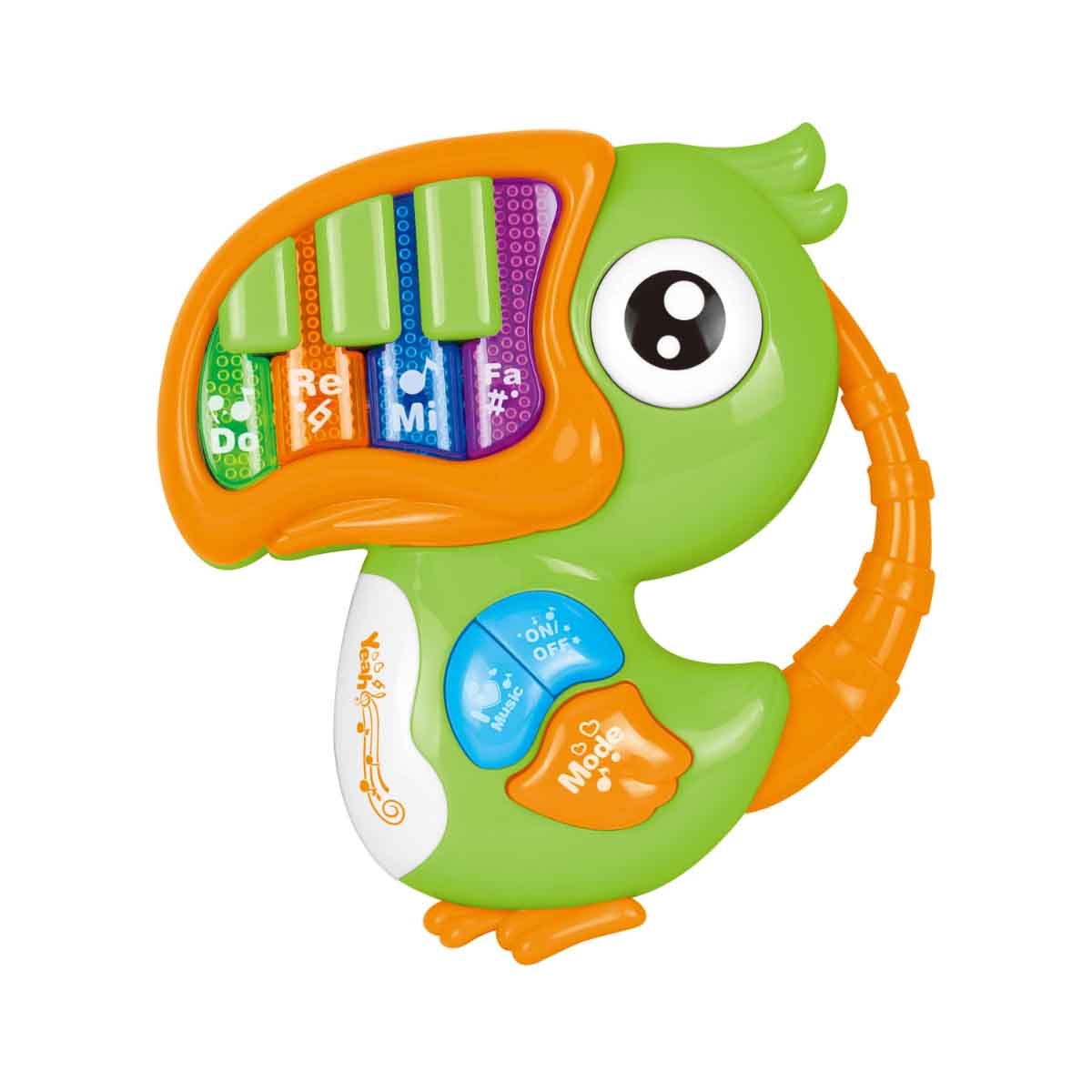 كوس جروب مجموعة حيوانات موسيقية بإضاءة وامضة متنوعة للأطفال، من عمر 0 إلى 2 سنة