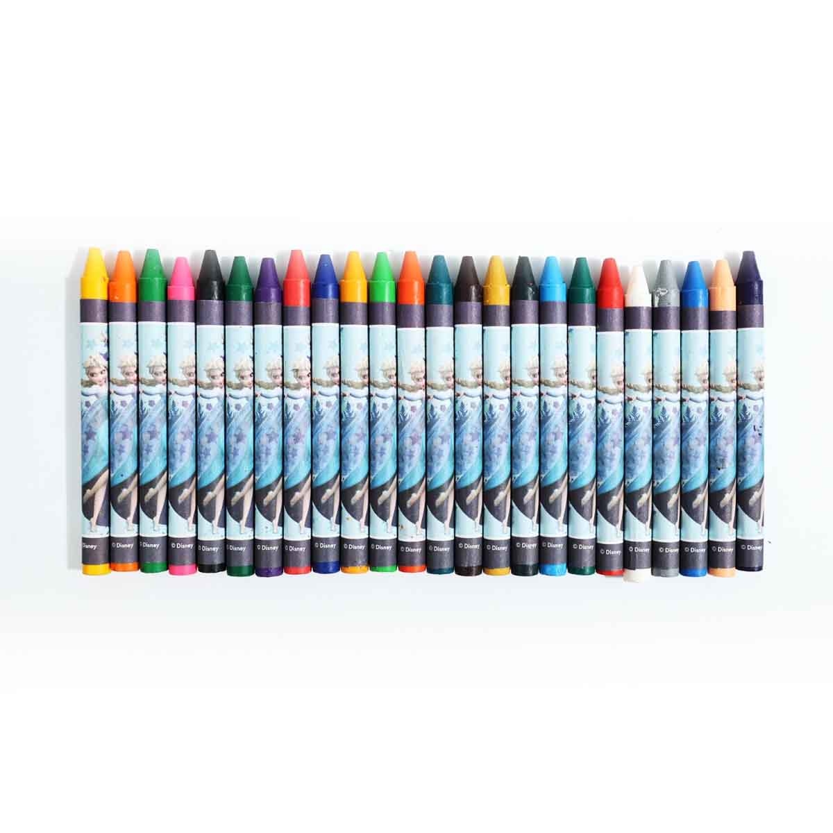 Disney Frozen 24-Colours Crayons Unisex, 3-4 Years