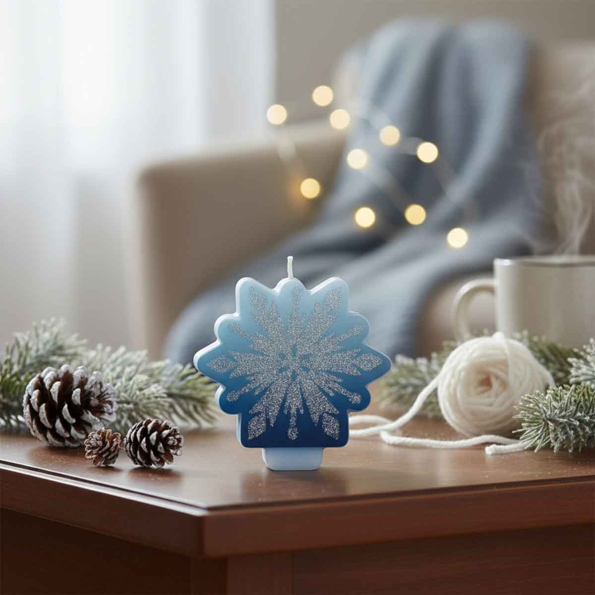 Disney Frozen 2 Glitter Candle