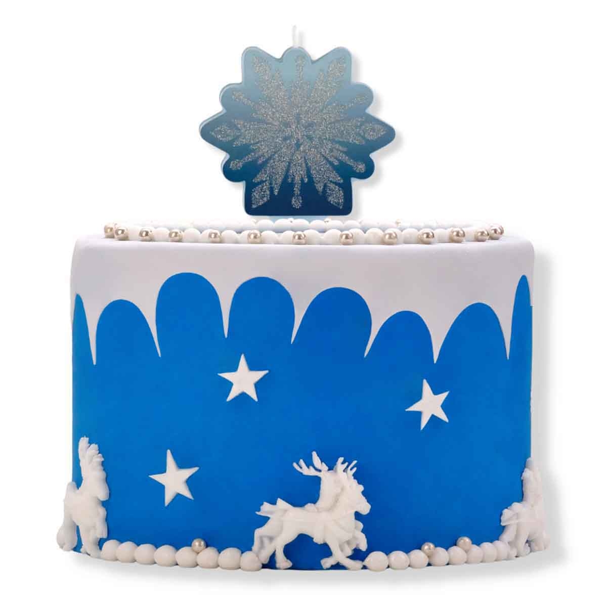 Disney Frozen 2 Glitter Candle