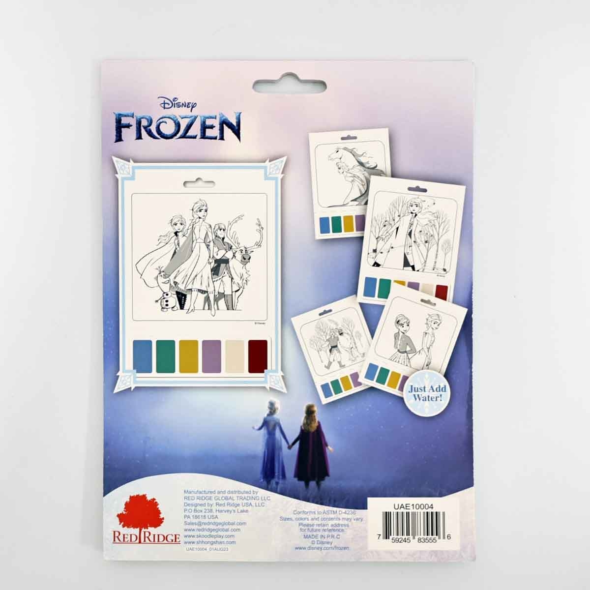 Disney Frozen 12-Sheets Paint Book Unisex, 3-4 Years