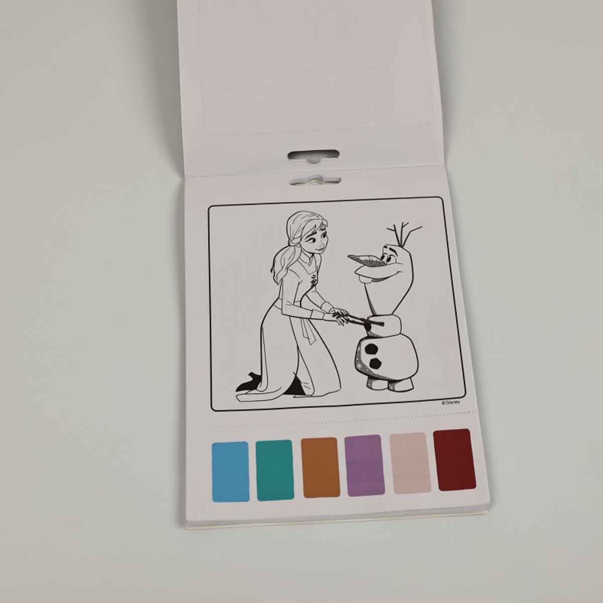 Disney Frozen 12-Sheets Paint Book Unisex, 3-4 Years