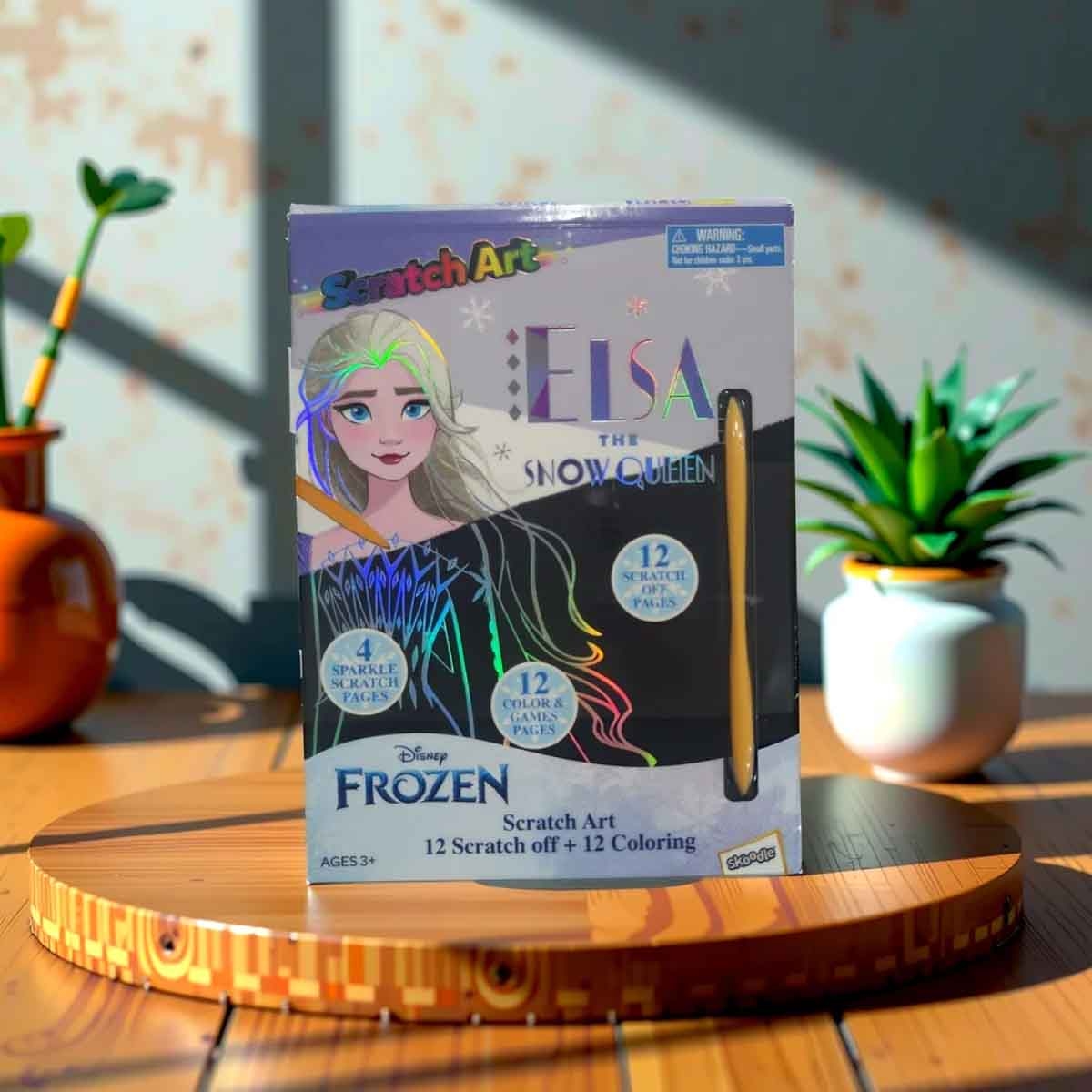 ديزني فروزن مجموعة فن الحفر للجنسين، عمر 3-4 سنوات