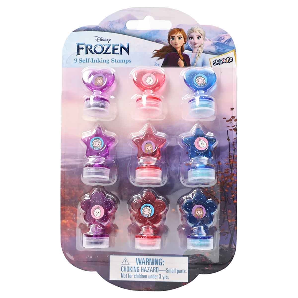 Disney Frozen 9 Self-Inking Stamps Kit Unisex, 3-4 Years