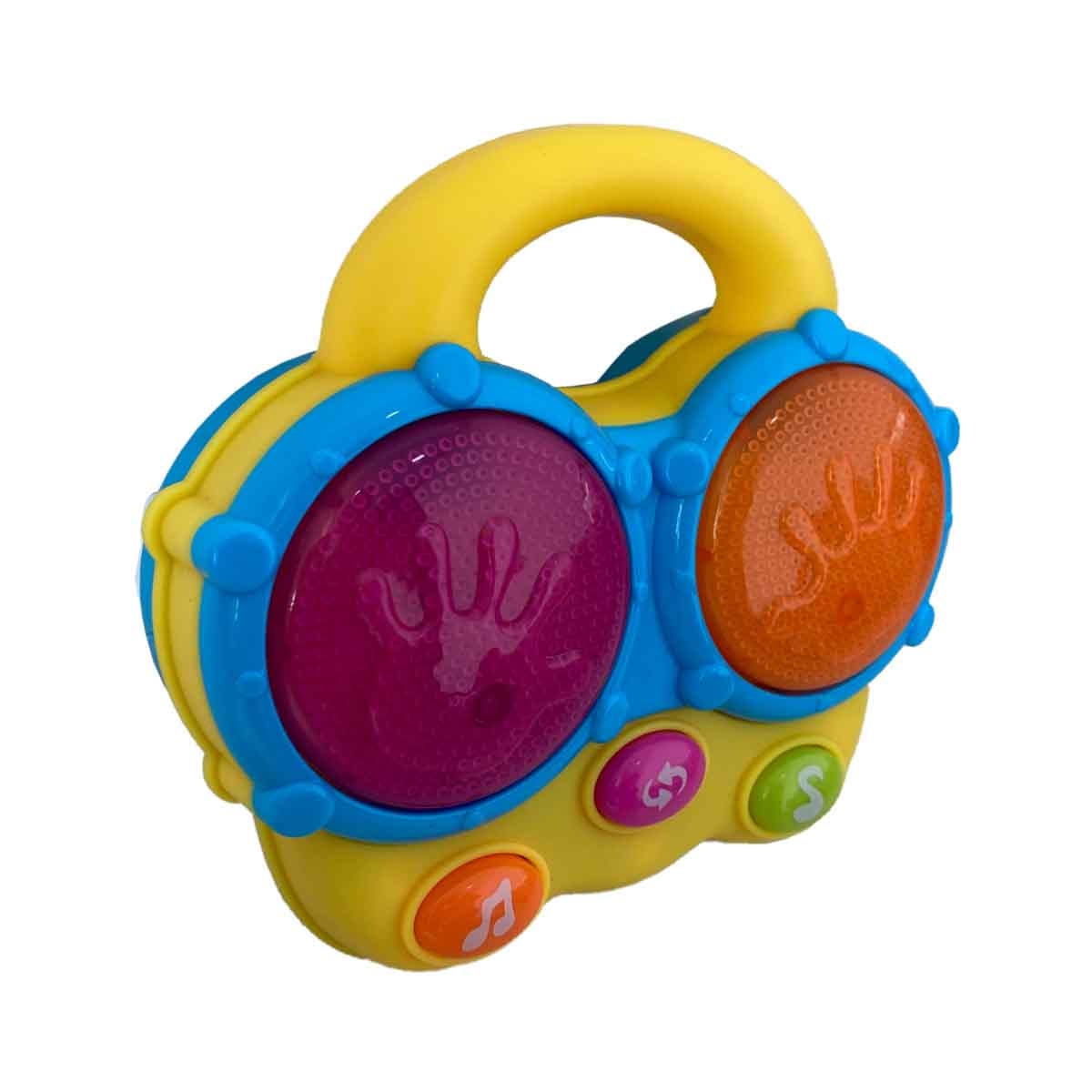 Kos Group Funny Musical Assorted Drum Musical Toy Toddler, 0-2 Years