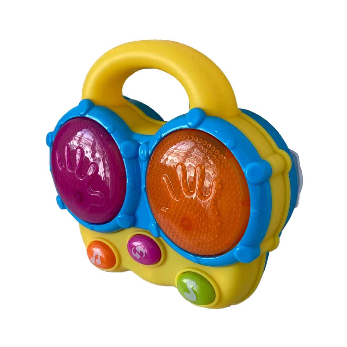 Kos Group Funny Musical Assorted Drum Musical Toy Toddler, 0-2 Years