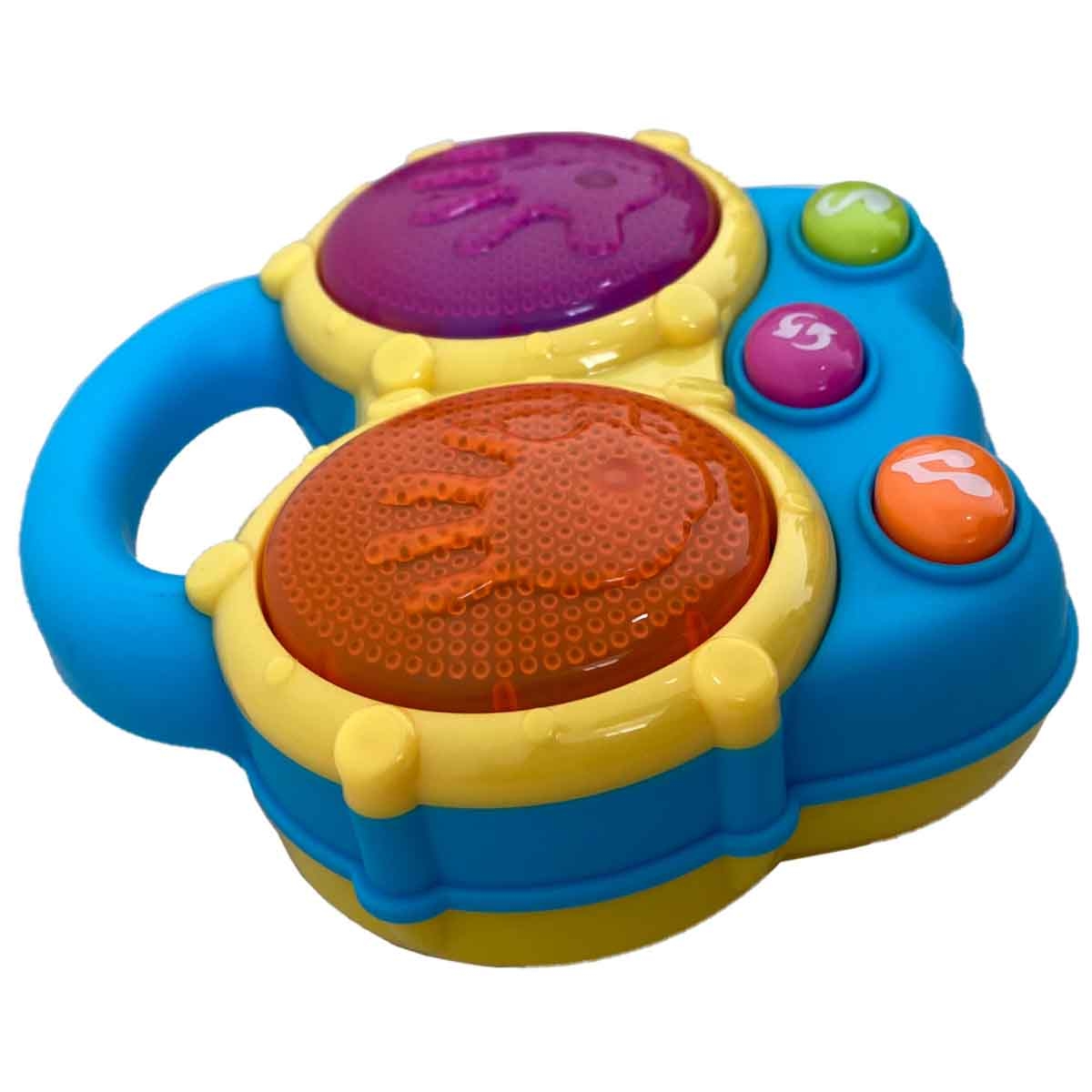 Kos Group Funny Musical Assorted Drum Musical Toy Toddler, 0-2 Years