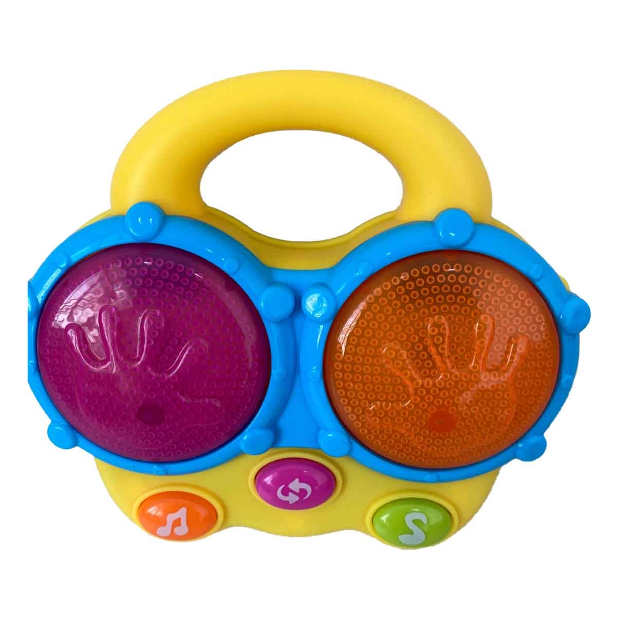 Kos Group Funny Musical Assorted Drum Musical Toy Toddler, 0-2 Years