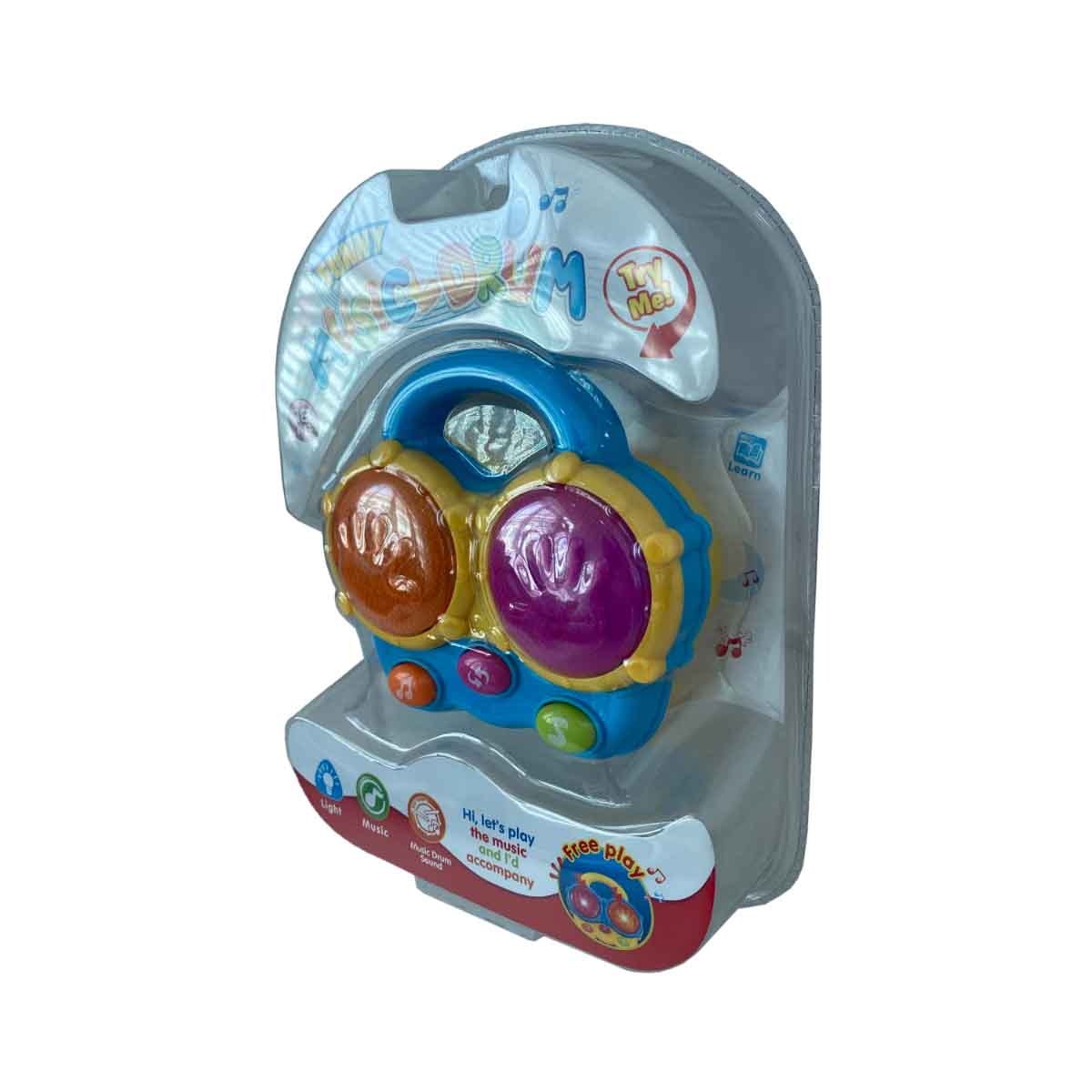 Kos Group Funny Musical Assorted Drum Musical Toy Toddler, 0-2 Years