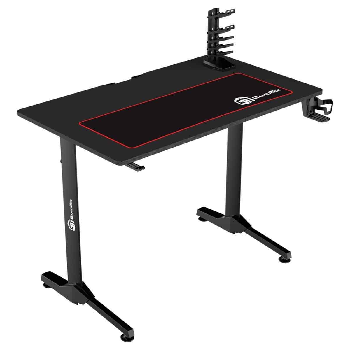 GamerTek Black Alpha Gaming Desk