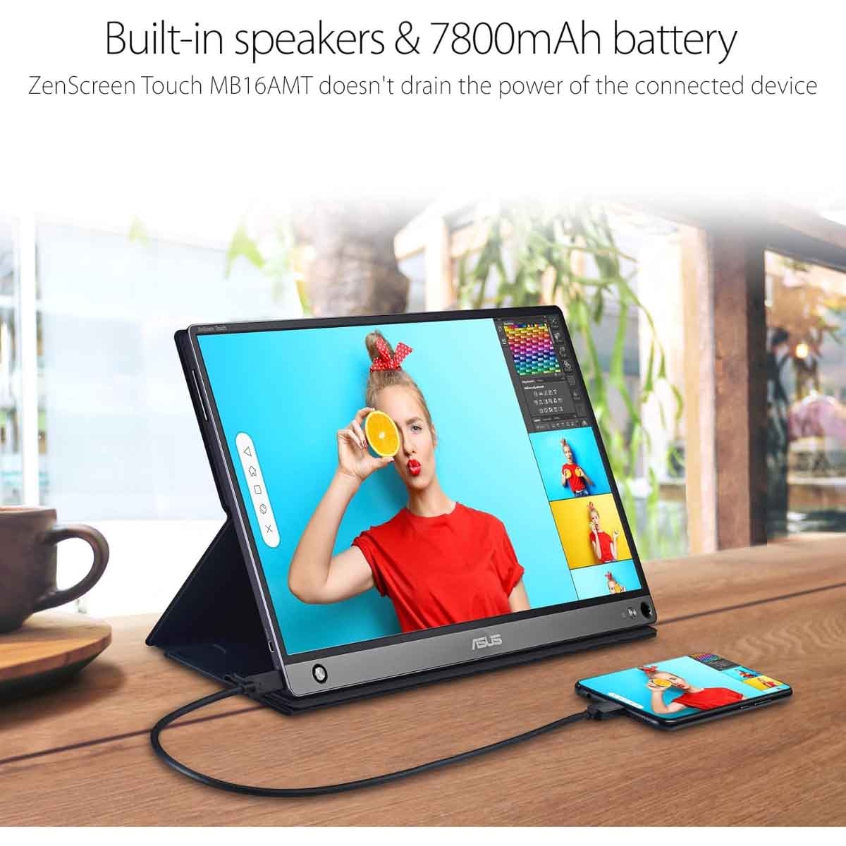 ASUS 15.6" MB16AMT Portable Monitor