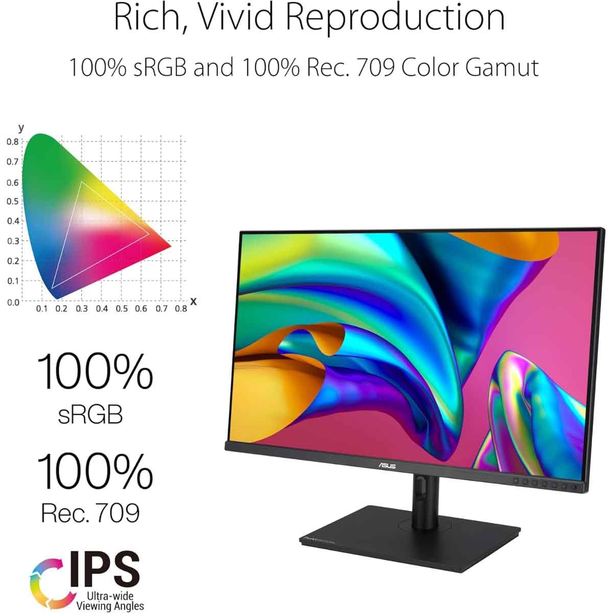 أسوس برو آرت PA328QV شاشة احترافية 31.5 بوصة