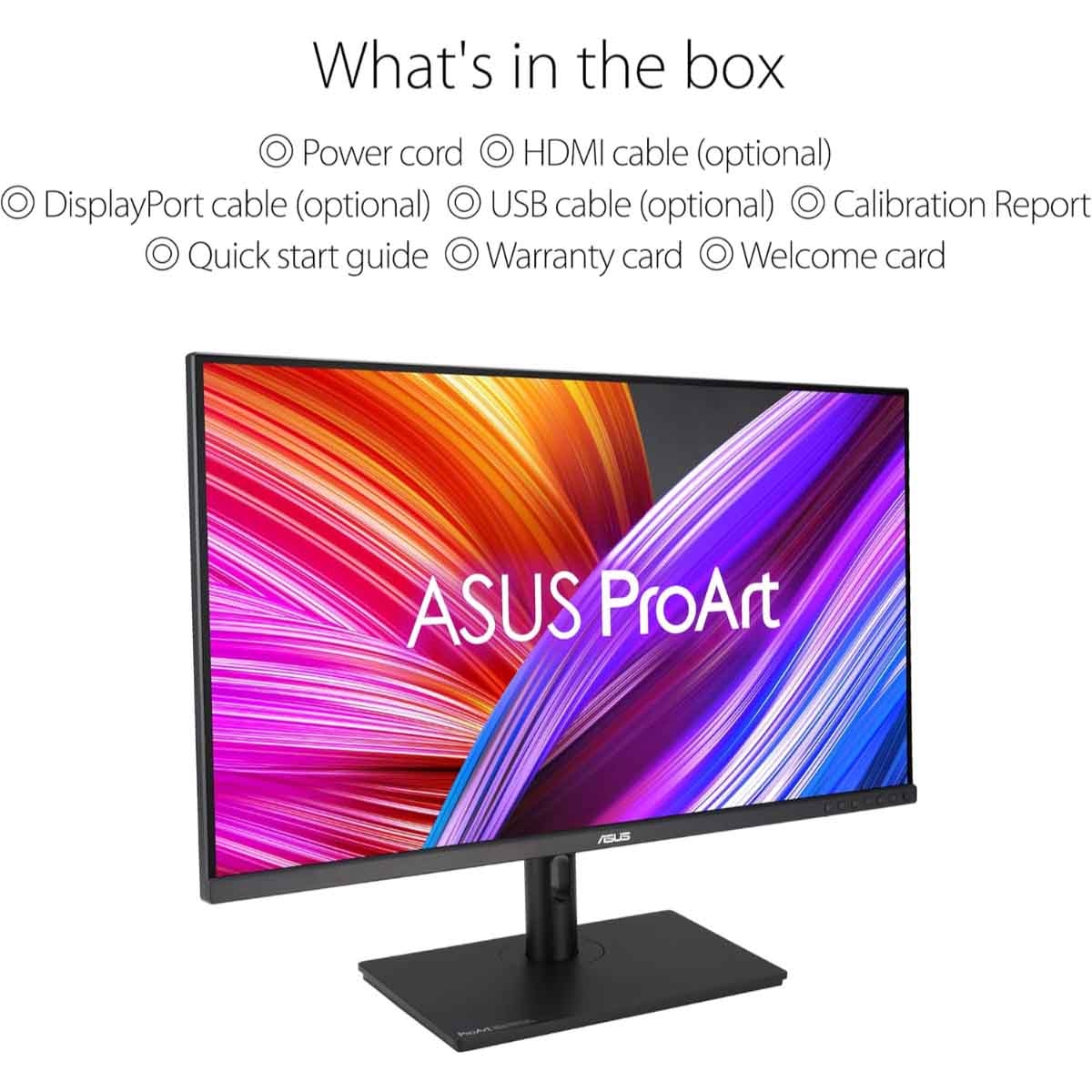 أسوس برو آرت PA328QV شاشة احترافية 31.5 بوصة