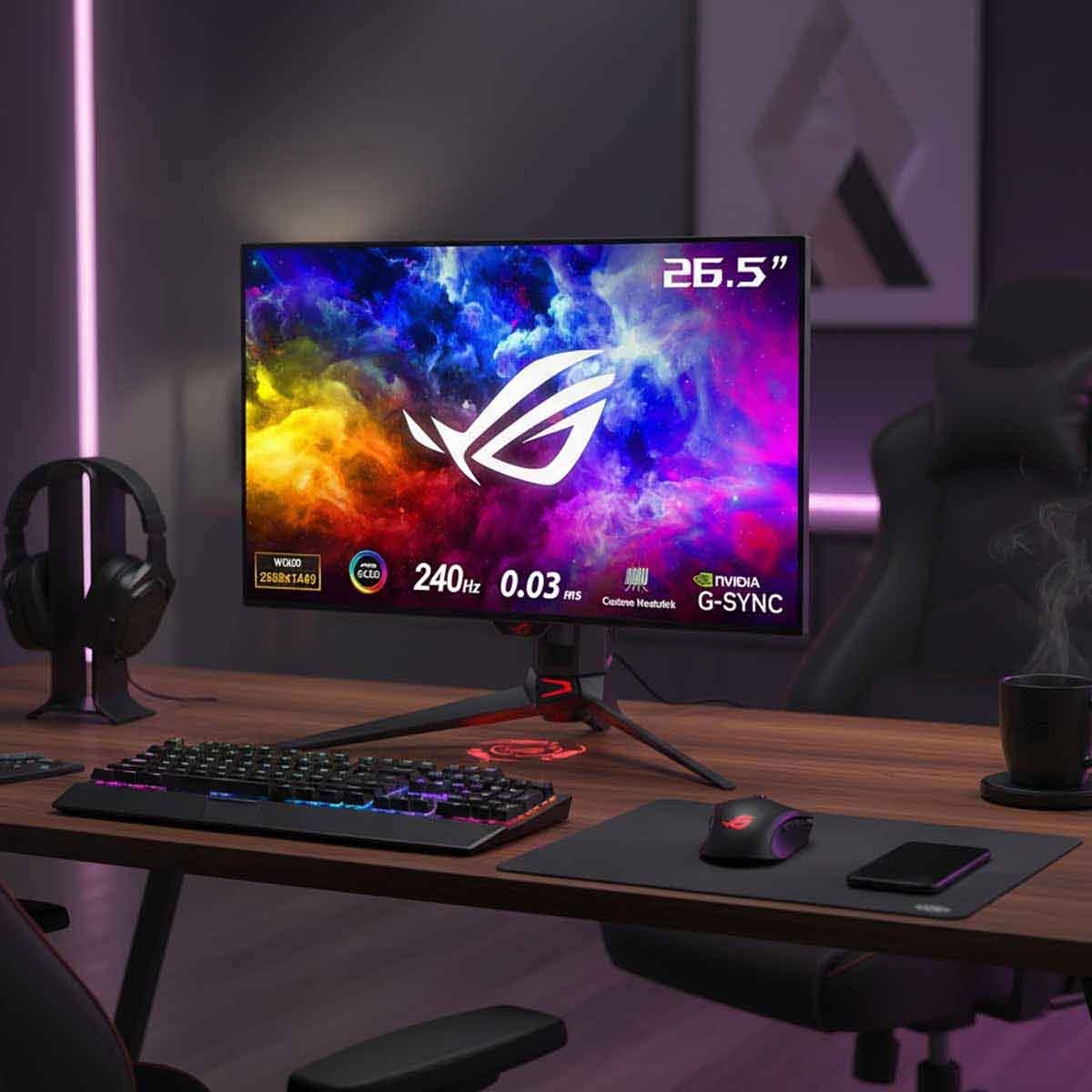 ASUS 27" ROG Swift OLED PG27AQDM Gaming Monitor