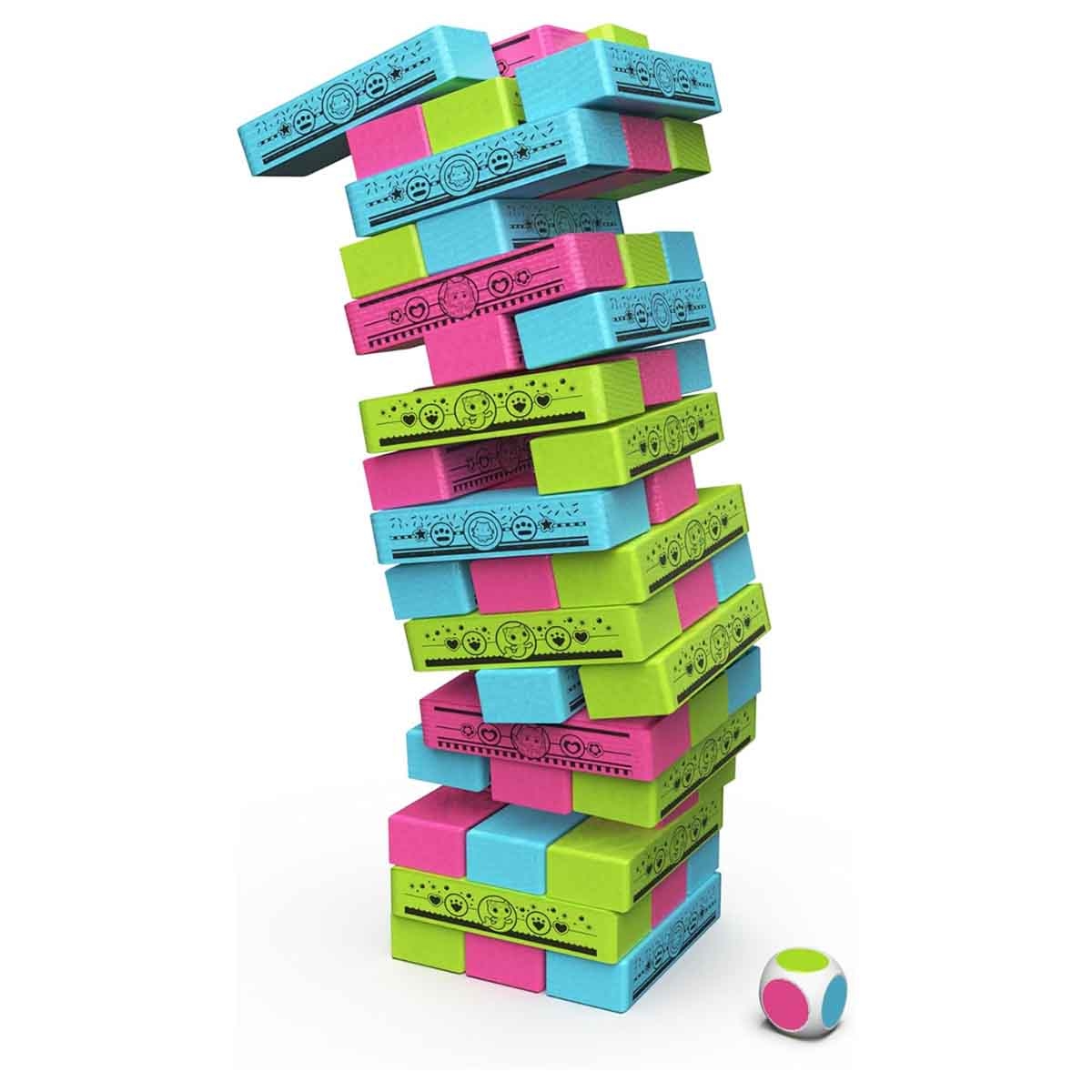 Gabby's Dollhouse Jumbling Tower Game Unisex, 5-7 Years