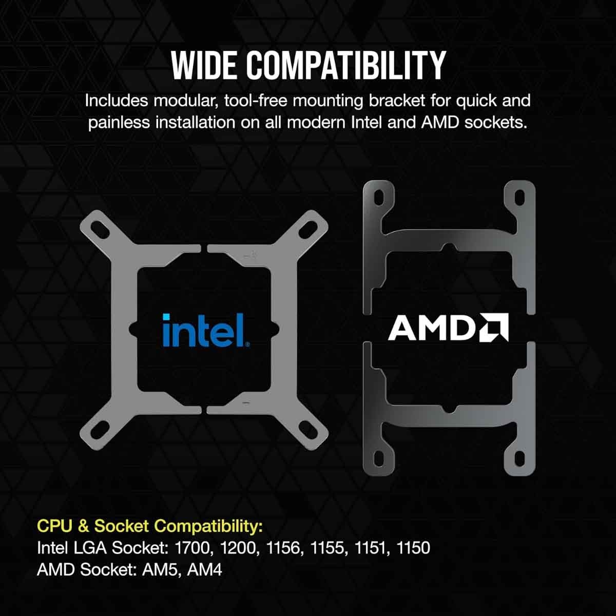 Corsair H100i LCD 240mm Liquid Cooler