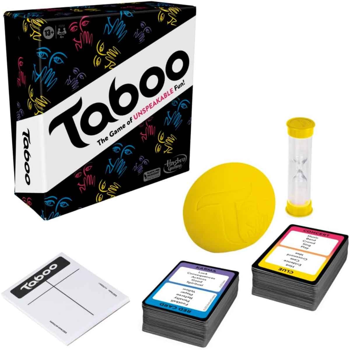 Hasbro Gaming Classic Taboo Game Unisex, 13+ Years