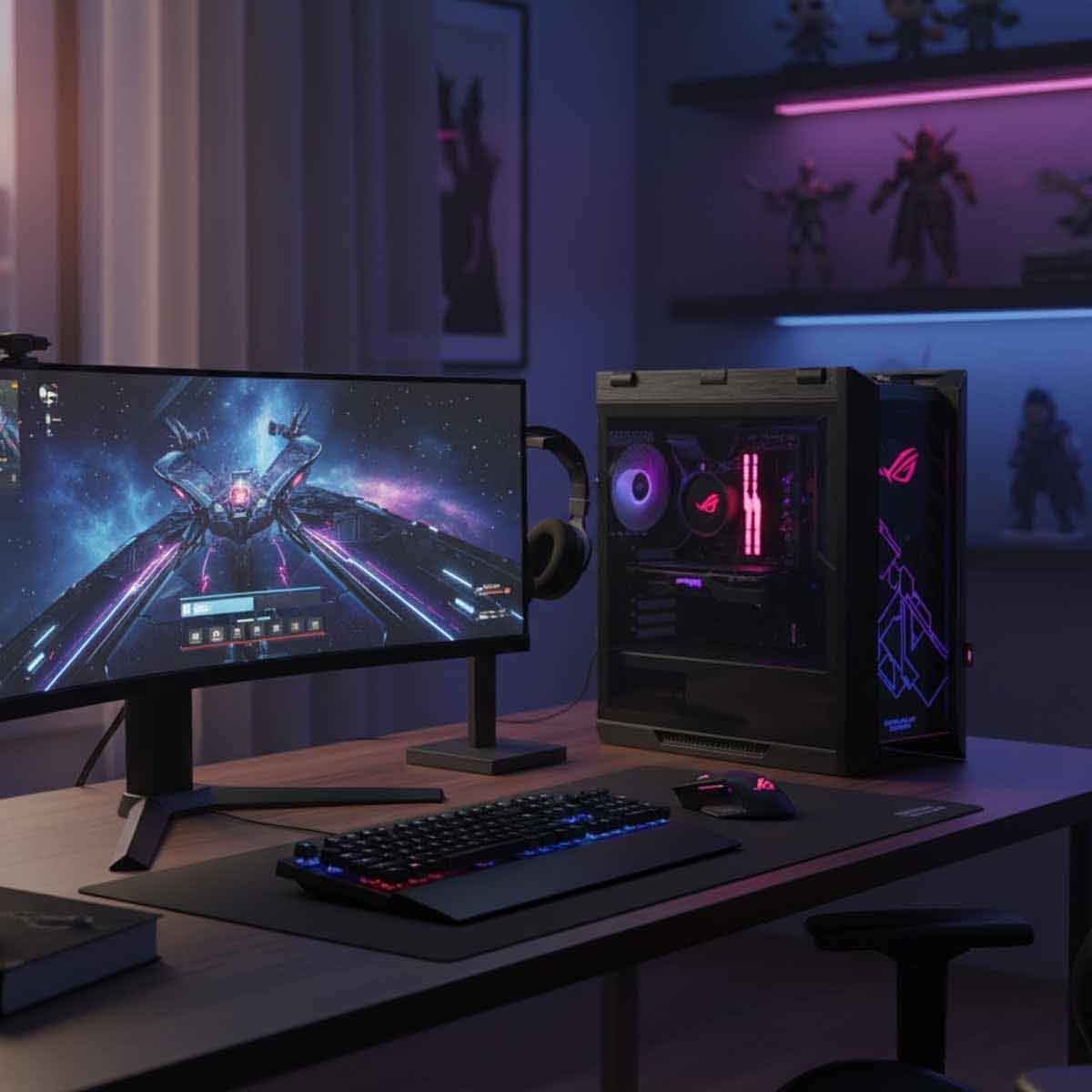 ASUS ROG Helios GX601 ATX/EATX Mid-Tower Gaming PC Case