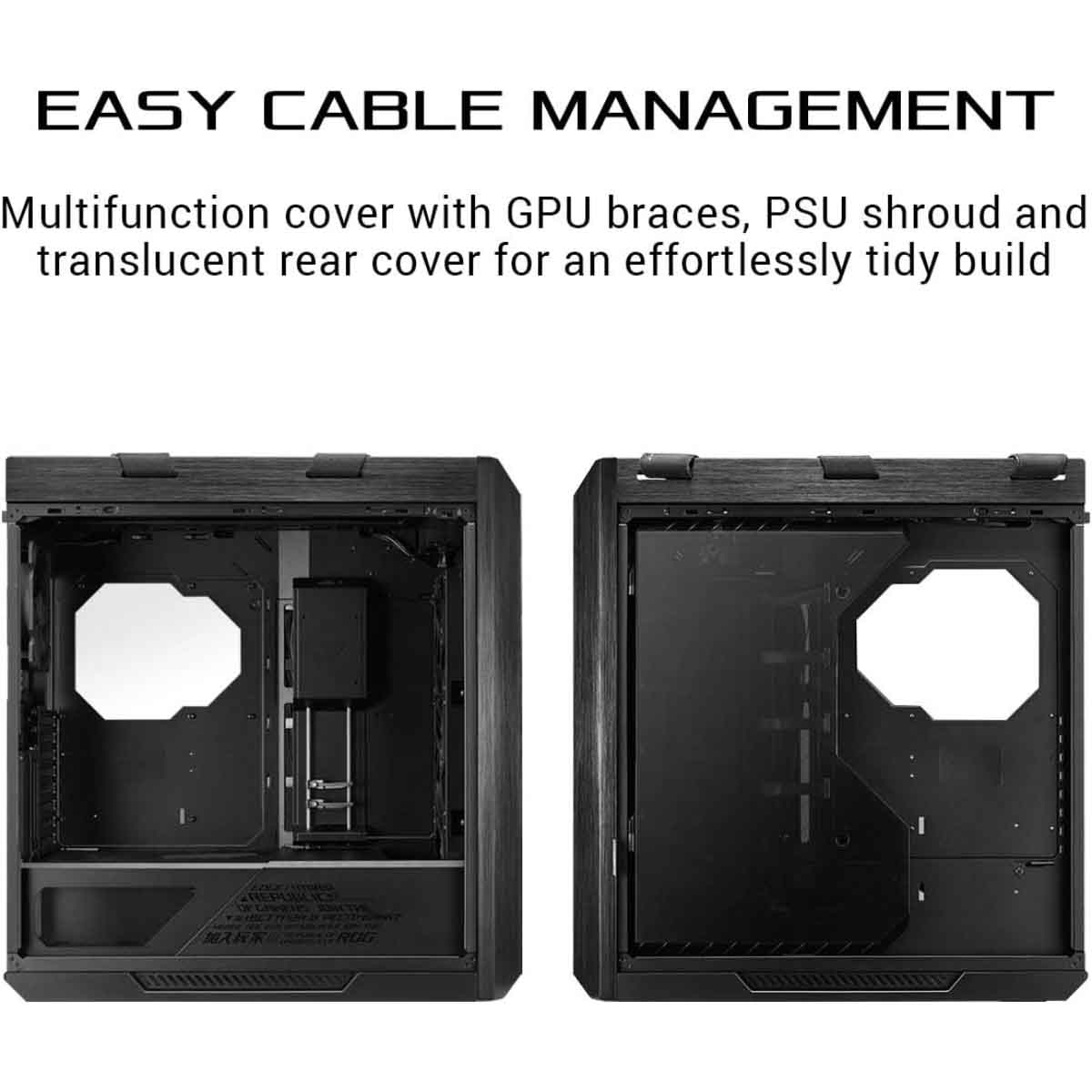 ASUS ROG Helios GX601 ATX/EATX Mid-Tower Gaming PC Case