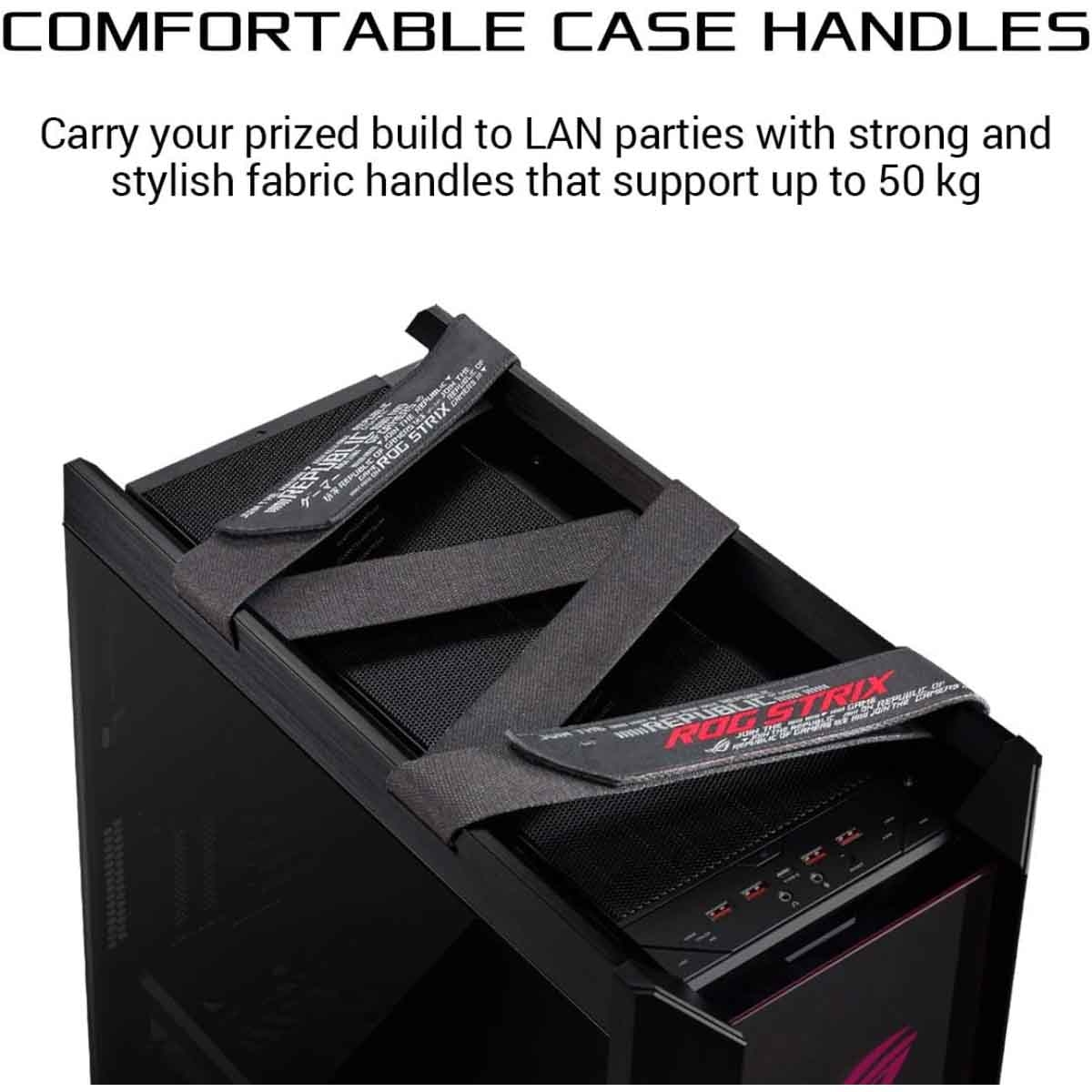 ASUS ROG Helios GX601 ATX/EATX Mid-Tower Gaming PC Case