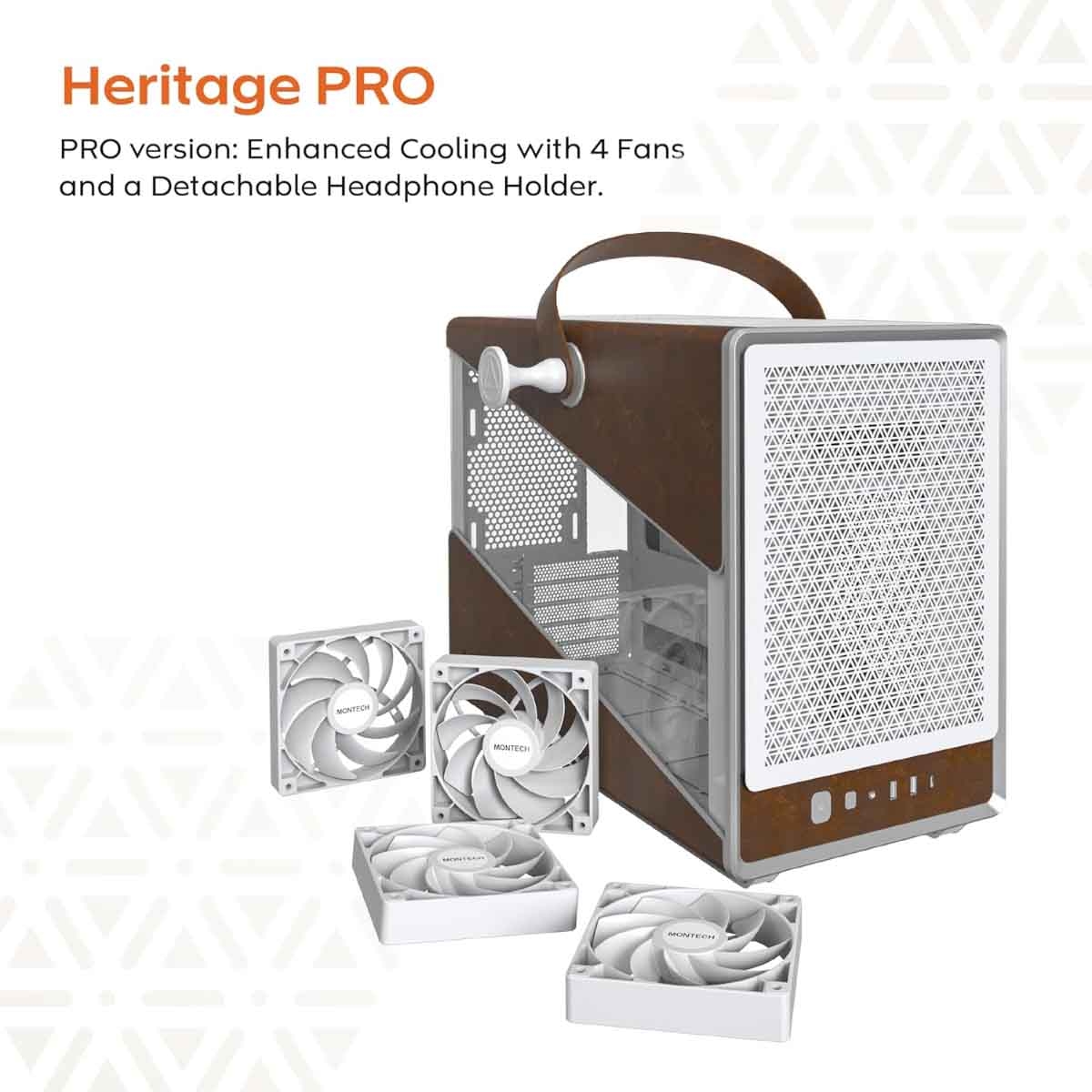 Montech Heritage Pro Mid-Tower Gaming PC Case