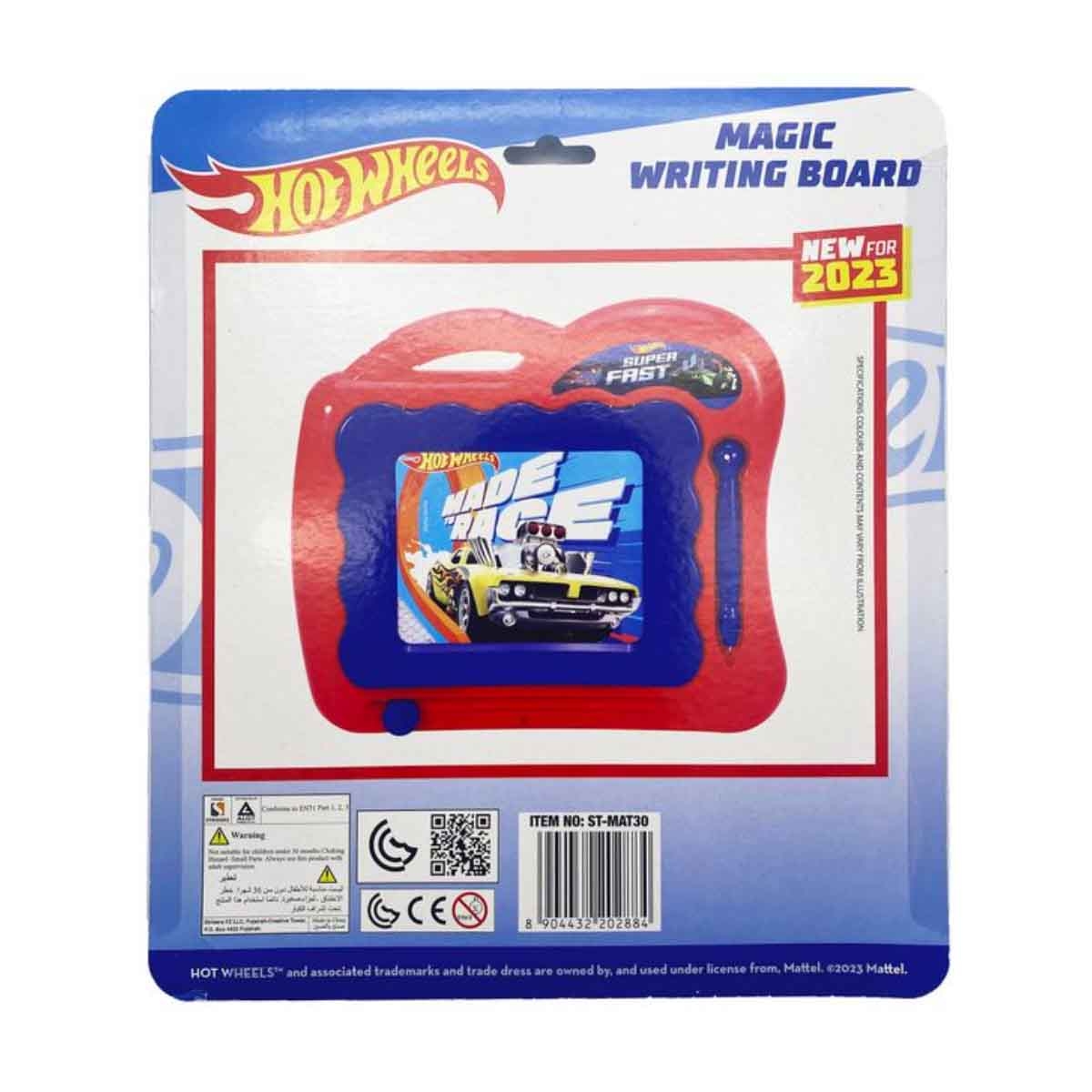 Hot Wheels Magic Writing Board Unisex, 3-4 Years