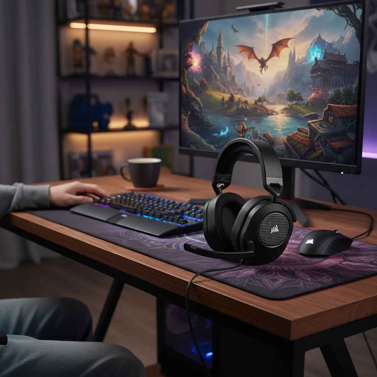 Corsair HS65 Surround Wired Gaming Headset