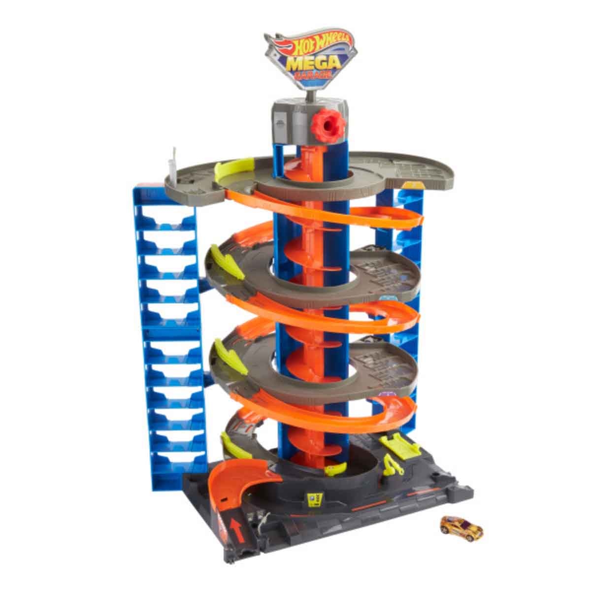 Hot Wheels City Mega Garage Playset Unisex, 3-4 Years